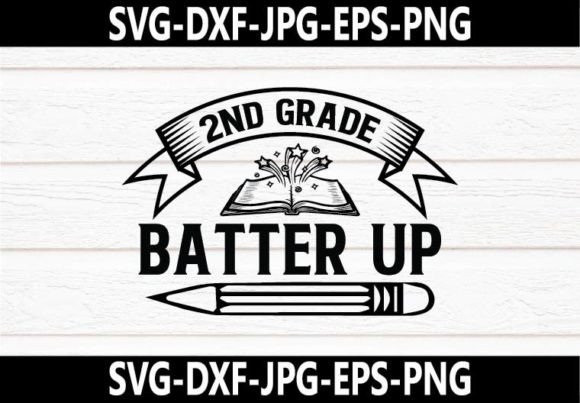 2nd Grade Batter Up SVG Design: A Creative Approach to Back to School