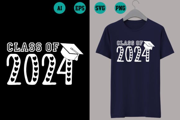 Class of 2024 Back to School T-Shirt Design