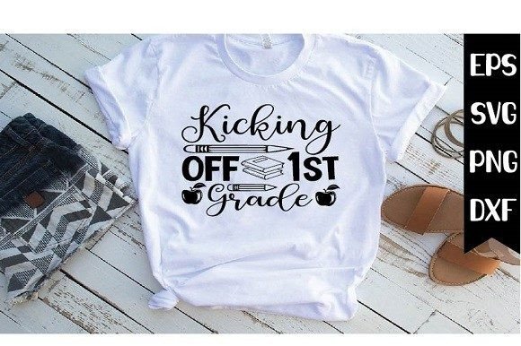 Kicking off 1st Grade SVG Design: A Creative Start for Young Learners