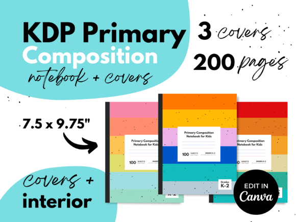 Kids Primary Composition Canva Template: A Creative Solution for Educators and Parents