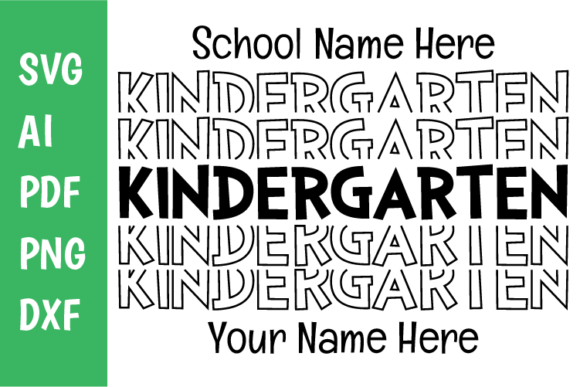 Kindergarten Echo Svg: A Versatile Design for Creative Projects