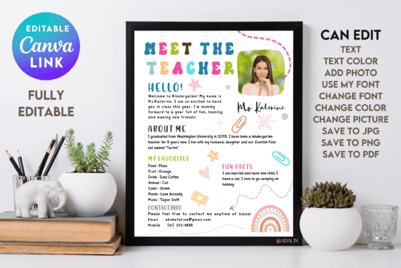 Meet the Teacher Canva Template: A Practical Solution for Back-to-School Communication