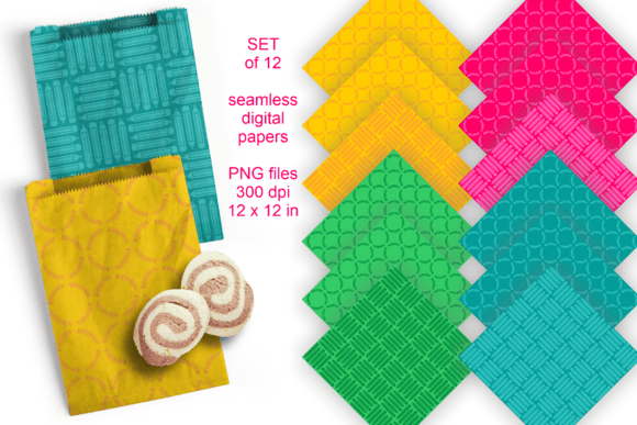 Monochrome Pencils Seamless Paper Set: A Creative Tool for Every Project
