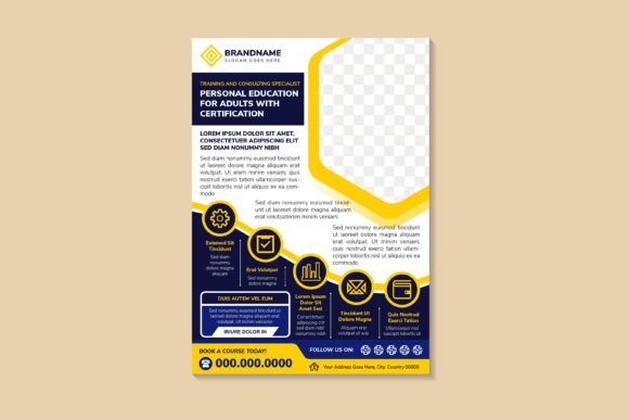 Personal Education Vertical Flyer