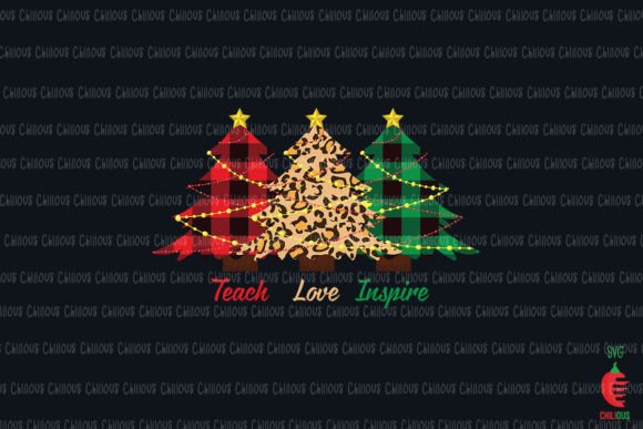 Teach Love Inspire Teacher Christmas