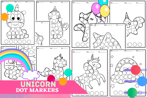 Unicorn Dot Markers: A Magical Way to Engage Young Learners